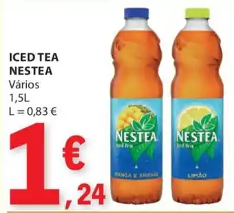E.Leclerc ICED TEA NESTEA Vários 1,5L promoção