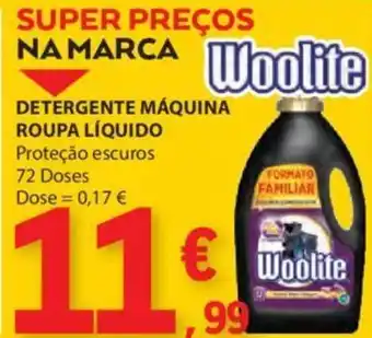 E.Leclerc DETERGENTE MÁQUINA ROUPA LÍQUIDO Proteção escuros 72 Doses promoção