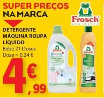 E.Leclerc DETERGENTE MÁQUINA ROUPA LÍQUIDO Bebé 21 Doses promoção
