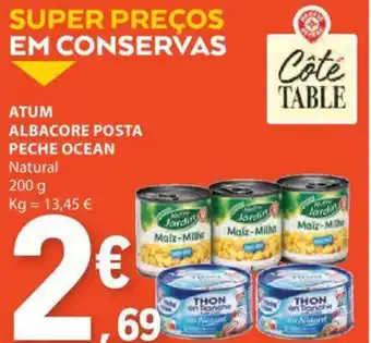 E.Leclerc ATUM ALBACORE POSTA PECHE OCEAN Natural 200 g promoção