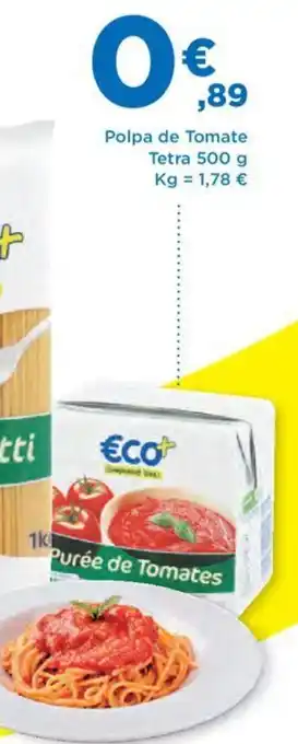 E.Leclerc Polpa de Tomate Tetra 500 g promoção
