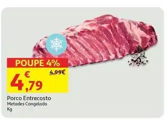 Auchan Porco entrecosto promoção