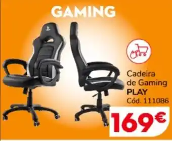 Conforama Cadeira de Gaming PLAY promoção