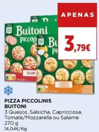Supercor PIZZA PICCOLINIS BUITONI 270g promoção