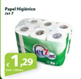 Roque Supermercados Papel Higiénico Jet 7 promoção