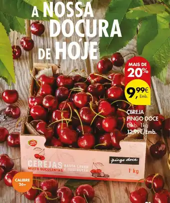 Pingo Doce CEREJA PINGO DOCE Emb. 1kg promoção