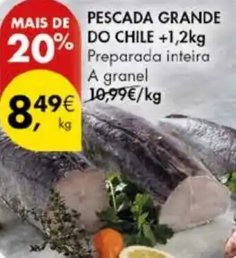 Pingo Doce PESCADA GRANDE DO CHILE +1,2kg promoção