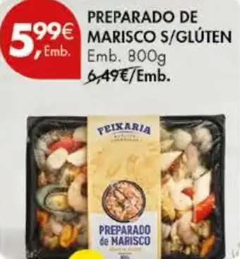 Pingo Doce PREPARADO DE MARISCO S/GLÚTEN emb. 800g promoção