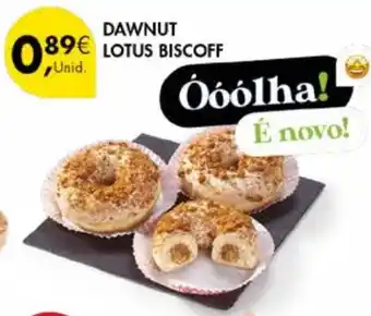 Pingo Doce DAWNUT LOTUS BISCOFF promoção