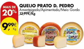 Pingo Doce QUEIJO PRATO D. PEDRO promoção