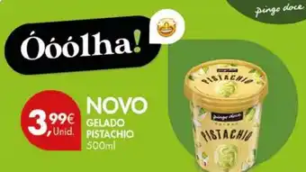 Pingo Doce GELADO PISTACHIO 500ml promoção
