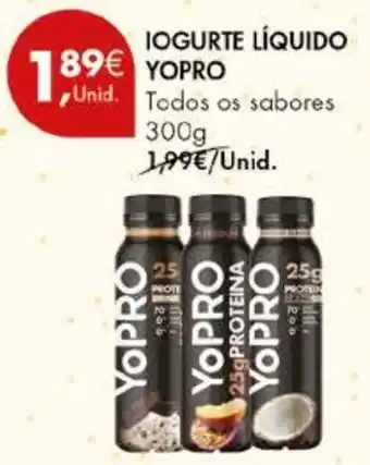Pingo Doce IOGURTE LÍQUIDO YOPRO Todos os sabores 300g promoção
