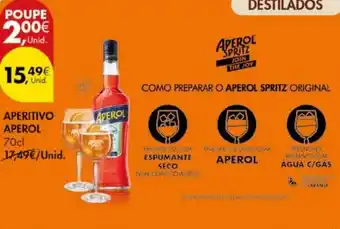Pingo Doce APERITIVO APEROL 70cl promoção