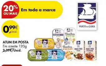 Pingo Doce ATUM EM POSTA Em azeite 120g promoção