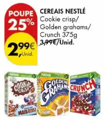 Pingo Doce CEREAIS NESTLÉ 375g promoção