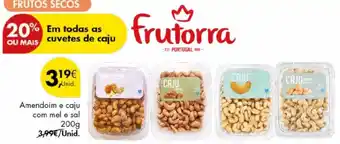 Pingo Doce Amendoim e caju com mel e sal 200G promoção