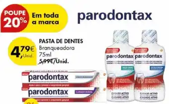 Pingo Doce PASTA DE DENTES Branqueadora 75ml promoção