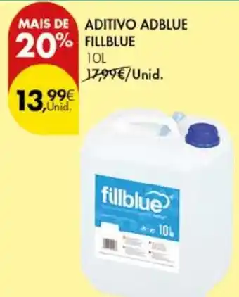 Pingo Doce ADITIVO ADBLUE FILLBLUE 10L promoção
