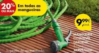 Pingo Doce MANGUEIRA EXTENSIVEL GARDENIC promoção