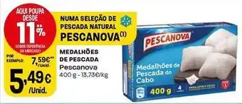 Intermarché Pescanova - medalhões de pescada promoção