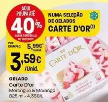 Intermarché Carte d'or - gelado promoção