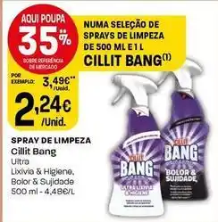 Intermarché Cillit bang - spray de limpeza promoção