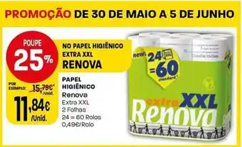 Intermarché Renova - papel higiênico promoção