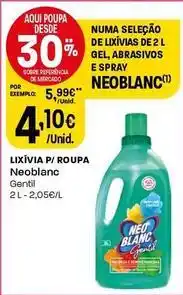 Intermarché Neoblanc - lixivia p/ roupa promoção