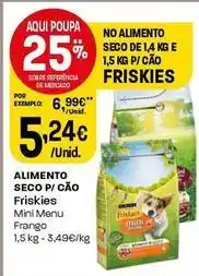 Intermarché Friskies - alimento seco p/cao promoção