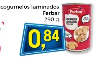 Bolama Cogumelos Laminados Ferbar 190g promoção
