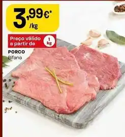 Intermarché Porco bifana promoção