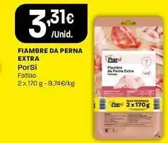 Intermarché Porsi - fiambre da perna extra promoção