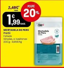 Intermarché Porsi - mortadela de peru promoção