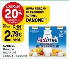 Intermarché Danone - actimel promoção