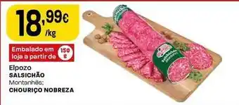 Intermarché Elpozo - salsichão promoção
