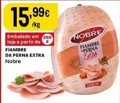 Intermarché Nobre - fiambre da perna extra promoção