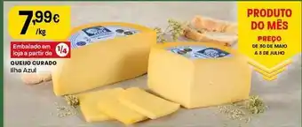 Intermarché Ilha azul - queijo curado promoção