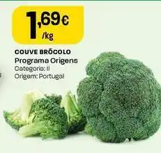 Intermarché Programa origens - couve brocolo promoção