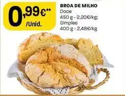 Intermarché Broa de milho promoção