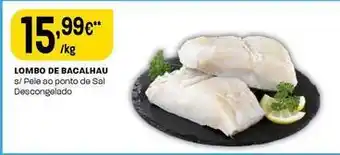 Intermarché Lombo de bacalhau promoção