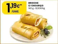 Intermarché Brioche c/chourico promoção