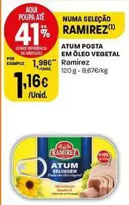 Intermarché Ramirez - atum posta em oleo vegetal promoção