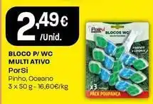 Intermarché Porsi - bloco p/ wc multi ativo promoção