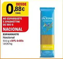 Intermarché Nacional - esparguete promoção