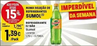 Intermarché Sumol - refrigerante c/gas promoção