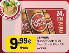 Intermarché Super bock - cerveja promoção