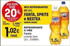 Intermarché Fanta - refrigerante c/gas promoção