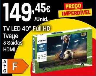 Intermarché Tveye - tv led 40'' full hd promoção