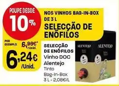 Intermarché Selecção de enófilos - vinho doc alentejo promoção