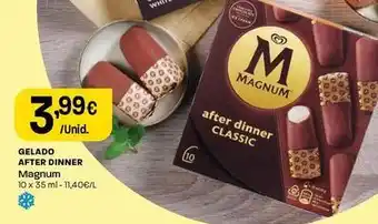 Intermarché Magnum - gelado after dinner promoção